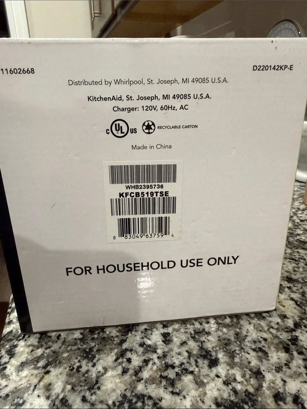 KitchenAid Cordless Chopper in Dark Green and Silver